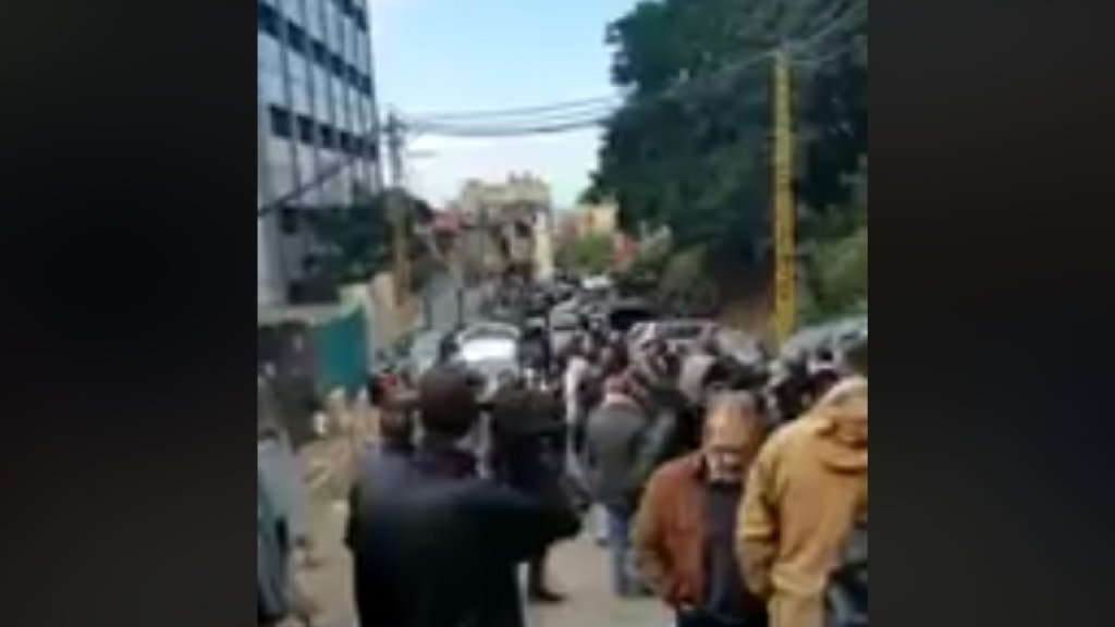 فيديو للاشكال الذي وقع في الجناح