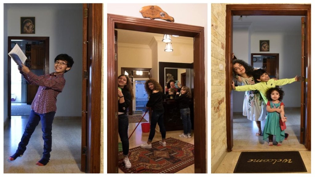 لتخليد الحجر المنزلي في صورة لا تنسى مدى الحياة..لبناني يعرض خبراته في مجال التصوير لالتقاط صور عائلية "في اطار الباب" مجاناً: تسلى وخليك بالبيت!