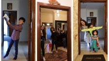 لتخليد الحجر المنزلي في صورة لا تنسى مدى الحياة..لبناني يعرض خبراته في مجال التصوير لالتقاط صور عائلية "في اطار الباب" مجاناً: تسلى وخليك بالبيت!
