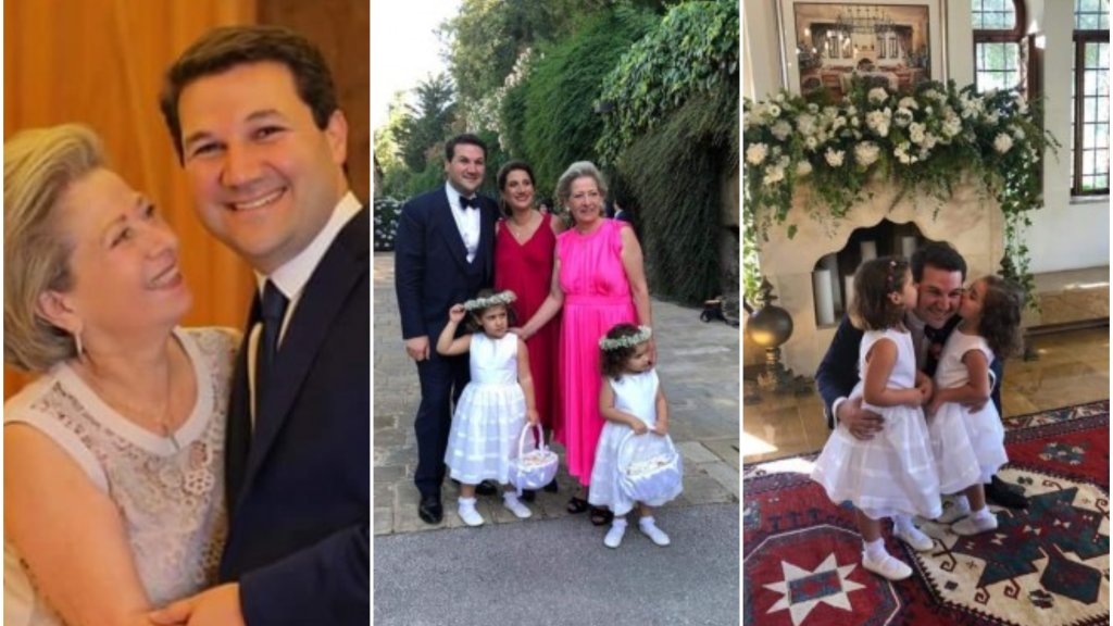 بالصور/ زواج النائب نديم الجميل من ماريا العسيلي في بكفيا