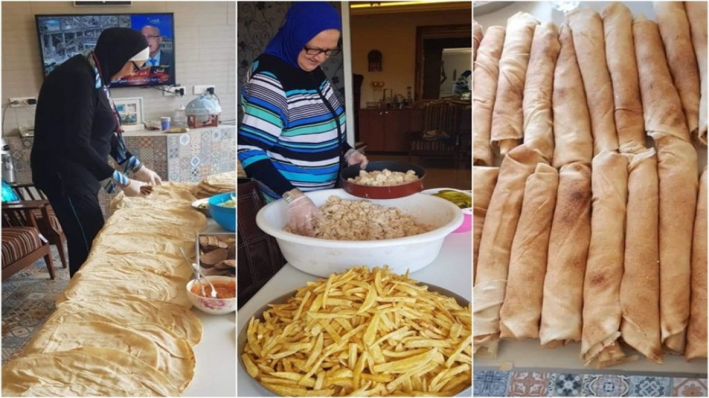 بالصور/ السيدة الطرابلسية "سحر" أخذت على عاتقها اعداد حوالي 500 سندويشة وارسالها يوميا الى المناطق المتضررة في بيروت بعد الانفجار الكارثي