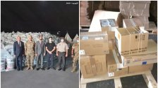 بالصور/ باخرة تركية محملة بحوالى 340 طن من القمح رست في مرفأ بيروت  