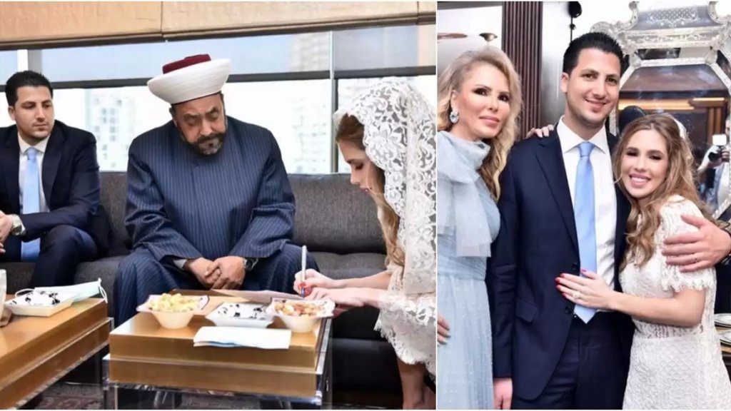 بالصور/ النائب طارق المرعبي عقد خطوبته يوم أمس في عكار