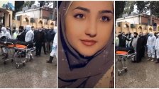 بالفيديو والصور/ بلدة مجدل سلم شيعت الشابة رشا حرز بالورد والدموع