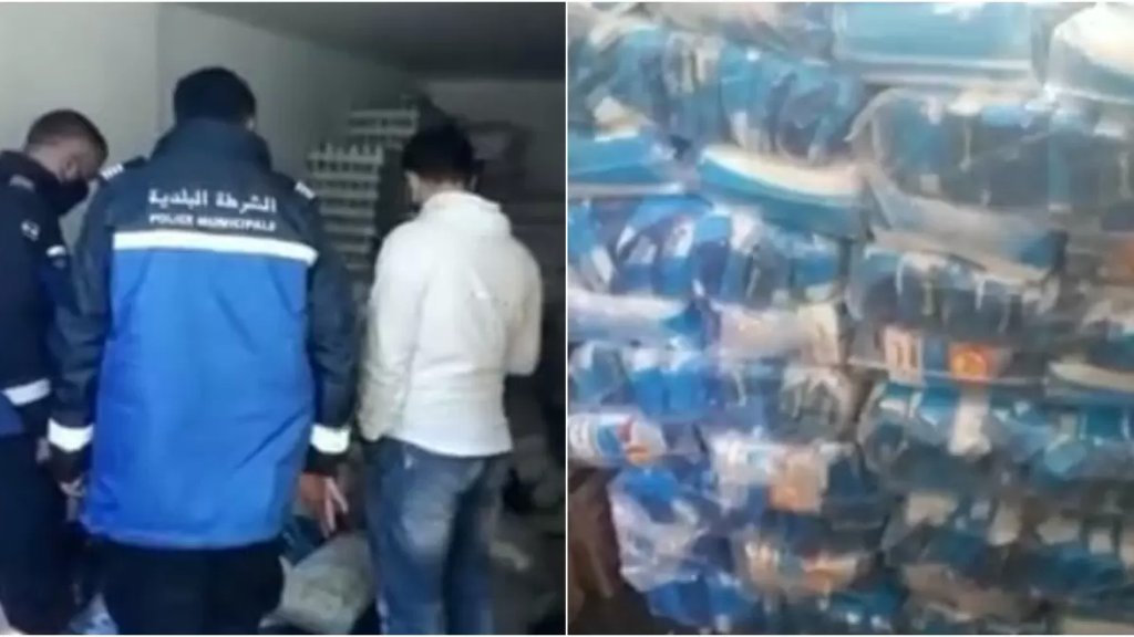 مخالفات ومواد مُنتهية الصلاحية... بلدية الغبيري تقفل 4 محلات مخالفة بالشمع الاحمر بمؤازة القوى الامنية