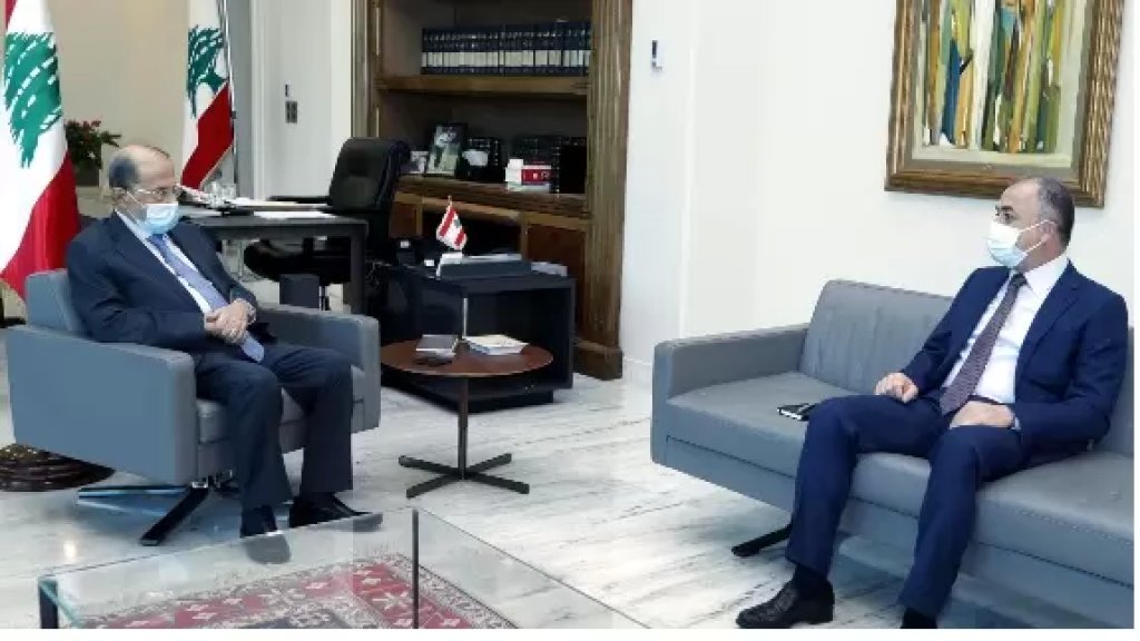 الياس بوصعب من بعبدا: تمنيت على الرئيس تنظيم طاولة حوار للبحث في تطبيق ما تبقى من "الطائف" ليصبح لبنان دولة مدنية فعلية