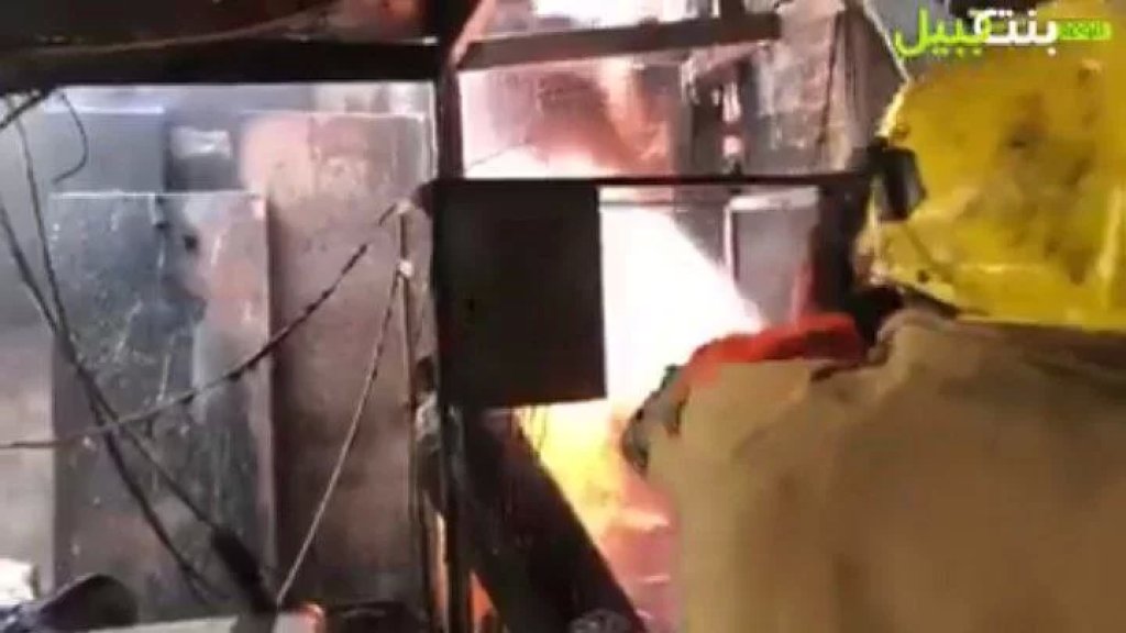 بالفيديو/ بجهودٍ جبّارة.. الدفاع المدني سيطر على الحريق الذي شب في اوتيل لافيدا سويت  