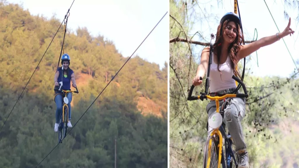 بالفيديو/ لأول مرة عربيًّا.. "الدراجات المعلقة": فريق سوري يؤسس مشروع "سكاي بايك"!