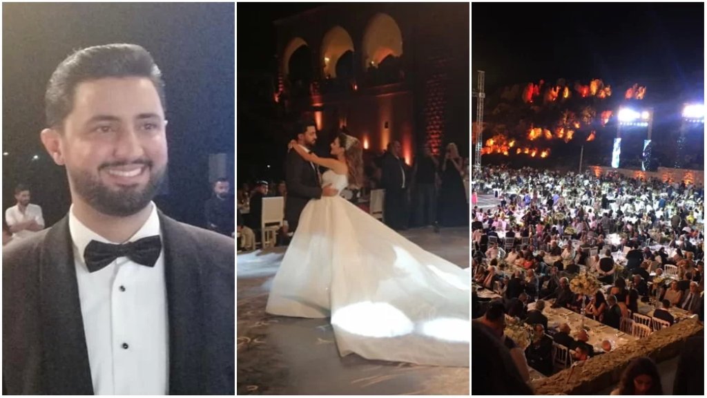 بالصور/ عرس هادي نجل وئام وهاب في حفل رسمي وشعبي ضخم في الجاهلية ووهاب: "ما فينا ما نعزم كل محبينا ونفرح نحنا وولاد الضيعة"