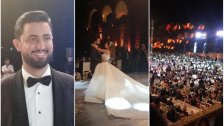 بالصور/ عرس هادي نجل وئام وهاب في حفل رسمي وشعبي ضخم في الجاهلية ووهاب: "ما فينا ما نعزم كل محبينا ونفرح نحنا وولاد الضيعة"