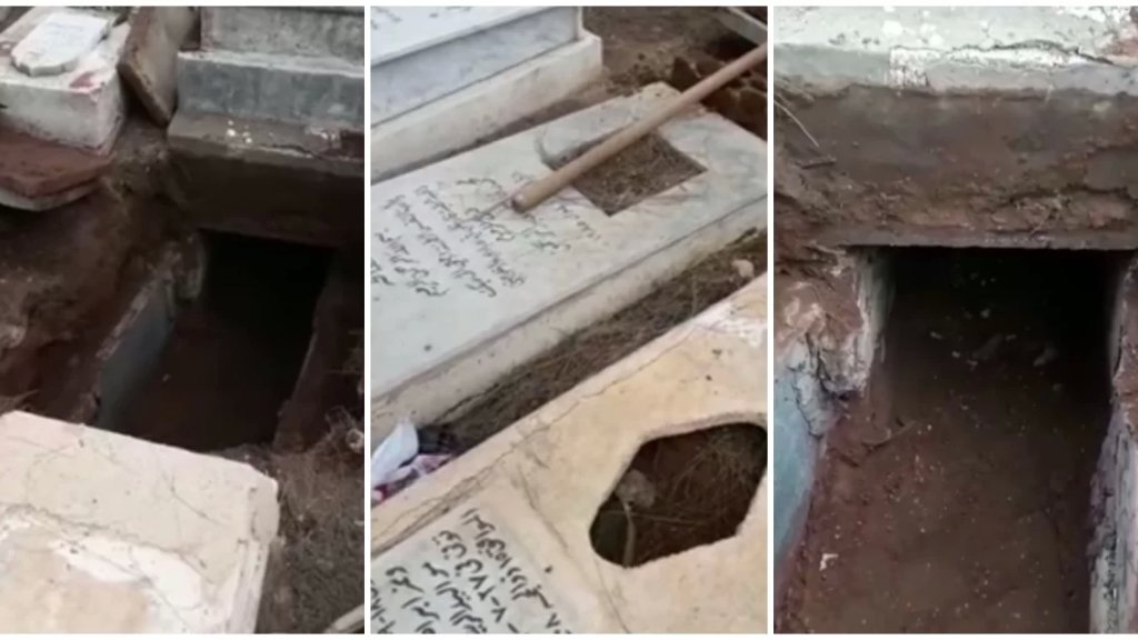 بالفيديو/ نبش قبور ورمي رفات الاموات وتبديل أسماء... بلدية الغبيري تكشف عن تعديات مستمرة على مدفن بئر حسن
