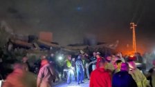 انفجار بنعفول أدى إلى تدمير مبنى بلدية بنعفول ومركز لكشافة الرسالة وتضرر مبنى مجاور