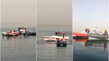 بالصور/ الدفاع المدني: لليوم الرابع نواصل العمل بحثًا عن المفقودين الذين كانوا على متن زورق طرابلس
