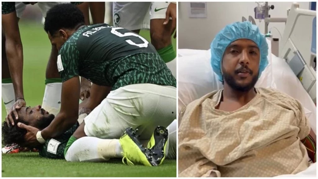 بالفيديو/ ياسر الشهراني يكشف وضعه الصحي بعد &quot;الفوز التاريخي&quot; لـ المنتخب السعودي على الأرجنتين