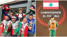 نجل البطل عبدو فغالي.. كريستوفر فغالي أول سائق لبناني يفوز ببطولة العالم للكارتينغ عن فئة "ميني ماكس"!