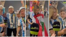 لما تسأل مشجع أرجنتيني بقطر وين ميسي Where's Messi؟ جولة سريعة لموقع بنت جبيل في محيط استاد 974 قُبيل انطلاق المباراة