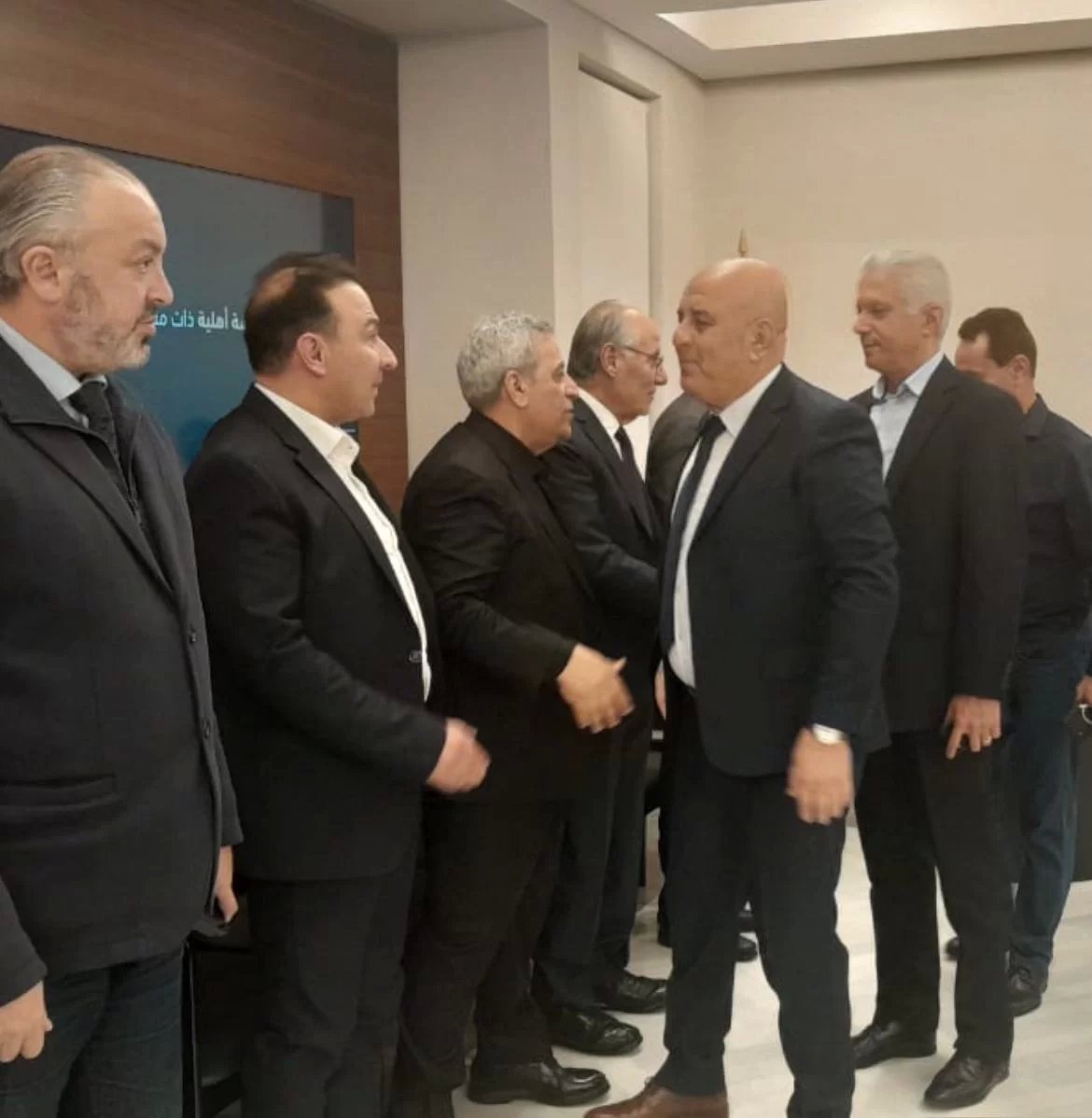 وفد رؤساء بلديات رميش و دبل