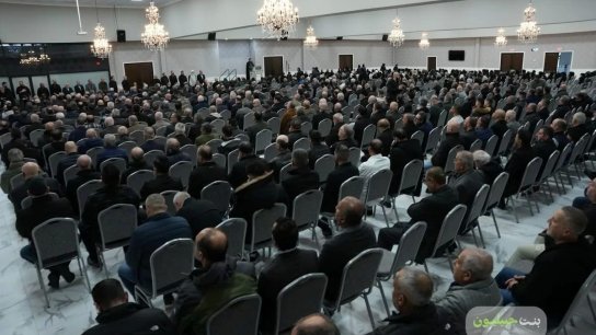 أبناء الجالية اللبنانية وأهالي بنت جبيل في ديربورن أحيوا ذكرى اسبوع المرحوم الحاج نزار سعد بحضور حاشد