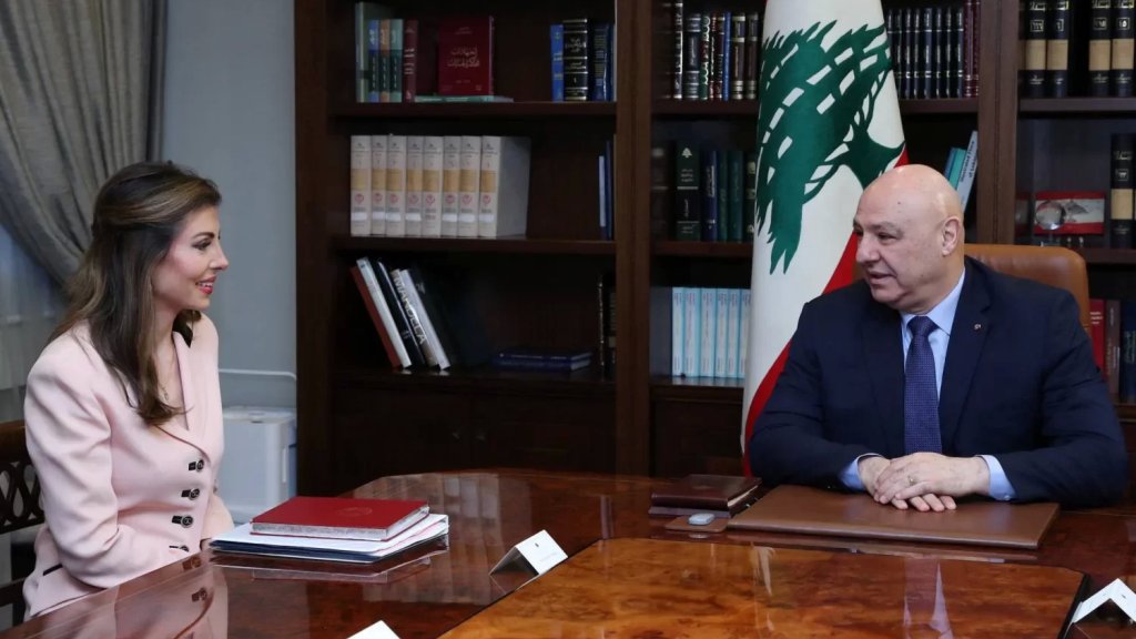 أورتاغوس: لبنان بحاجة إلى قادة شجعان مثل الرئيس جوزاف عون