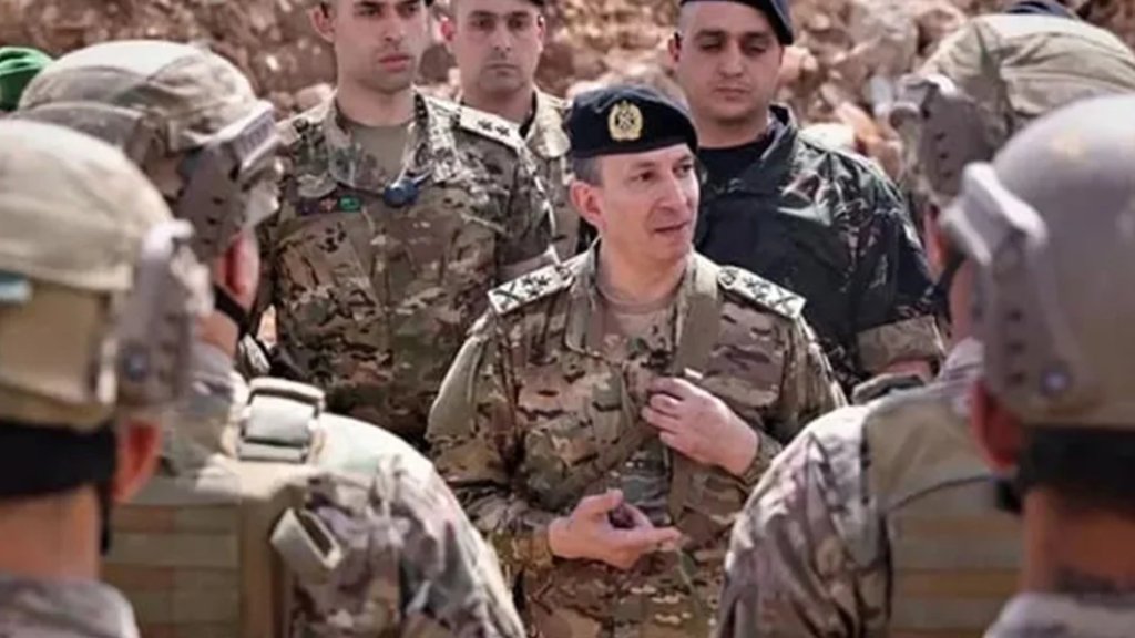 قائد الجيش: "إسرائيل" تعرقل الإنتشار الكامل للجيش اللّبناني في الجنوب