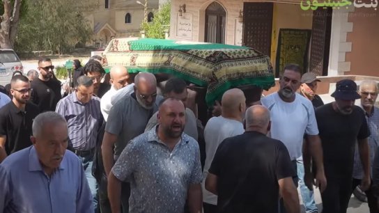بالفيديو/ بنت جبيل تشيع ابنها المأسوف على شبابه المرحوم داني رامز عبد الحسين بزي