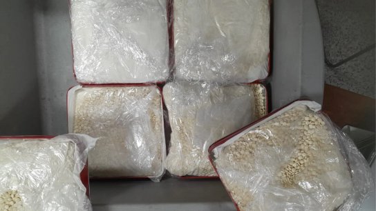 توقيف امرأة اردنية متورطة في توضيب 13 كلغ كبتاغون داخل علب للحلويات لتهريبها عبر مطار بيروت!