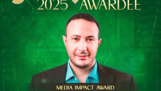 الزميل الإعلامي حسين هاشم ينال جائزة التأثير الإعلامي في المؤتمر الوطني للجنة الأميركية العربية لمناهضة التمييز.