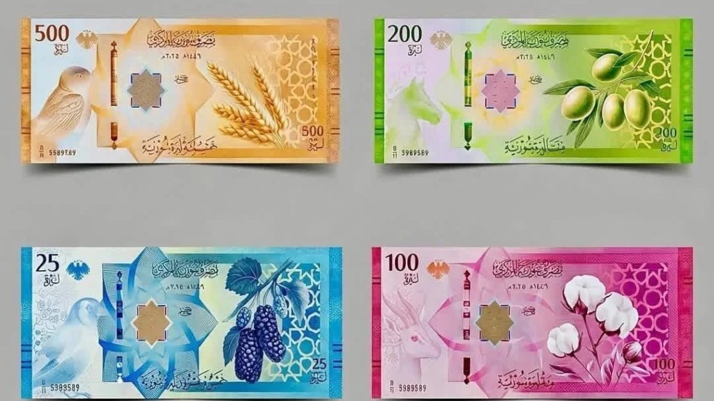 عملة سوريا الجديدة... زيتون وتوت وبرتقال وقمح و ورود وحيوانات... أين التاريخ والحضارة؟
