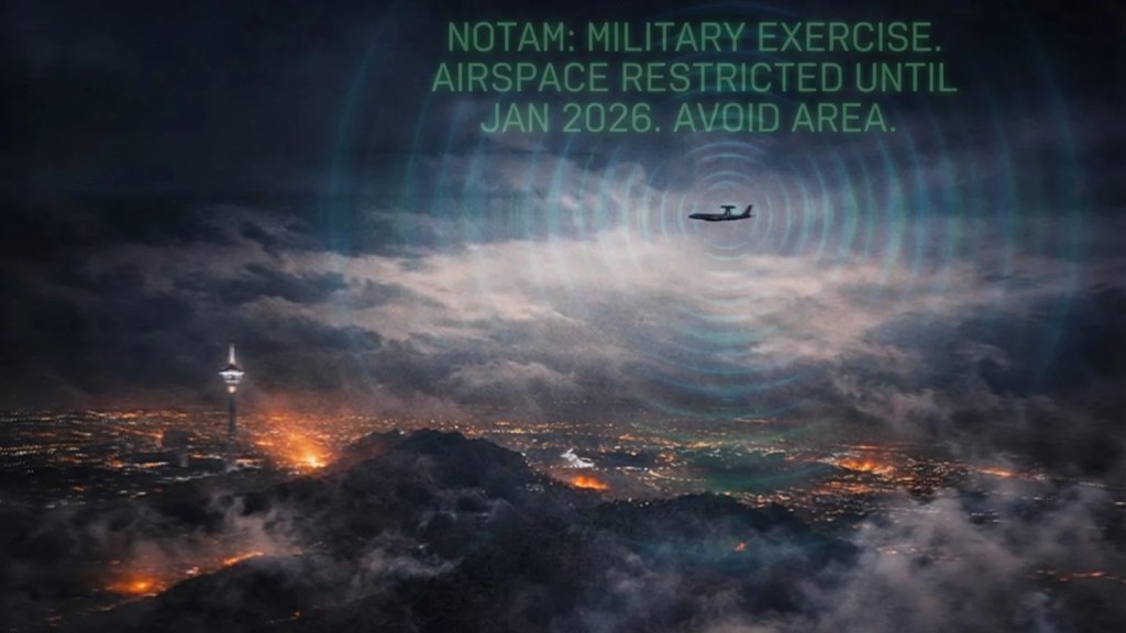 NOTAM واحد يفصل بين الهدوء والانفجار: الشرق الأوسط على حافة الإشارة الأخيرة!