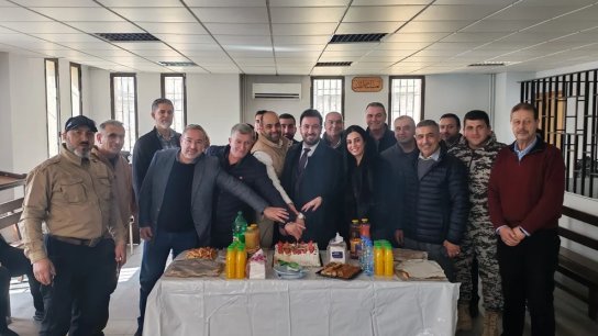 بالصور/ القاضي وسيم زهر الدين يُقيم حفلًا في محكمة بنت جبيل بمناسبة قدوم أشهر الصيام لدى الطائفتين المسيحية والإسلامية