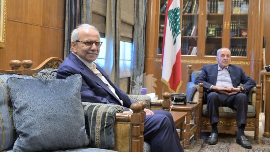 الرئيس بري بحث وسلام في التطورات ميدانيا وسياسيا وملف النزوح