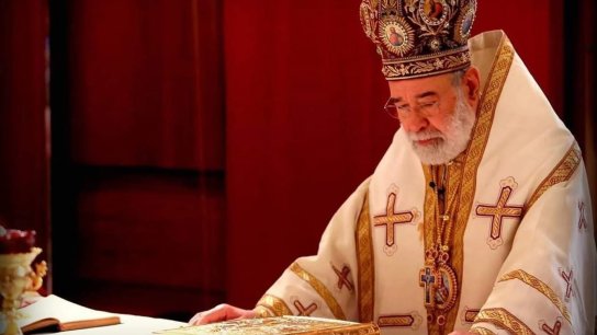 المطران الياس عودة في عيد البشارة: نصلي الى الله من أجل ان  يَعْضُدَ الصامِدينَ المُتَمَسِّكينَ بِأرْضِهِم وأنْ يُشَدِّدَ مَنْ أُرغِموا على تَركِ أرضِهِم وبُيوتِهِم والنُزوحِ عَنْها ويُعيدَهُم إليْها سالِمين.