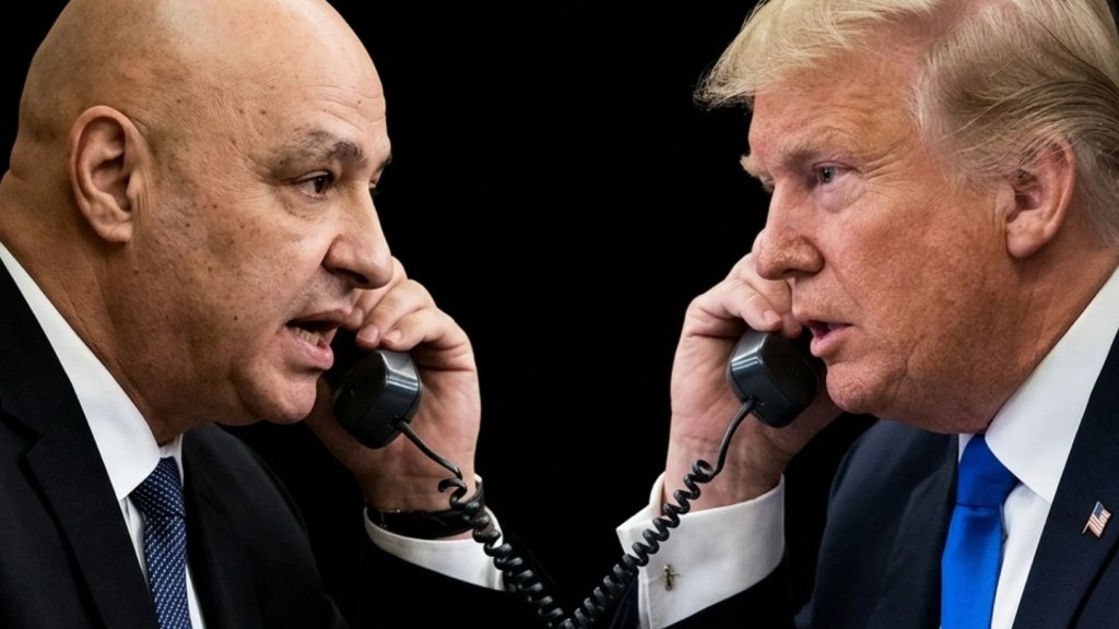 مكالمة هاتفية بين ترامب والرئيس عون