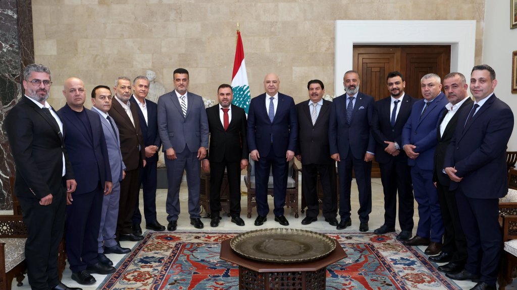 الرئيس عون: نعمل لدولة واحدة تحمي جميع اللبنانيين وتحافظ على حقوقهم.