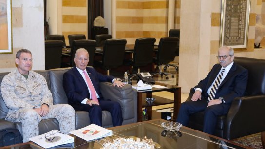 سلام لـكليرفيلد: لضرورة وقف إسرائيل عمليات التدمير، وتوسيع نطاق المناطق التجريبية، ووضع جدول زمني واضح للانسحاب