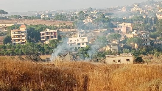 غارة دمرت منزلا في النبطية الفوقا