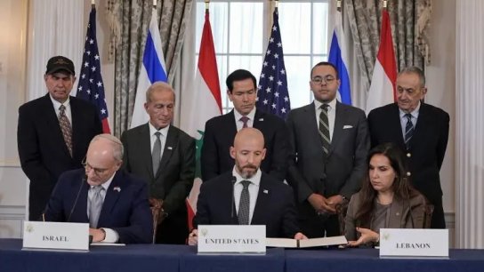 متري عن السفير كرم: الوفد الإسرائيلي هدّد بمقاضاة لبنان أمام محكمة أميركية بحجّة إيواء &laquo;منظمة إرهابية&raquo;...فتراجع لبنان عن حقّه في مقاضاة إسرائيل 